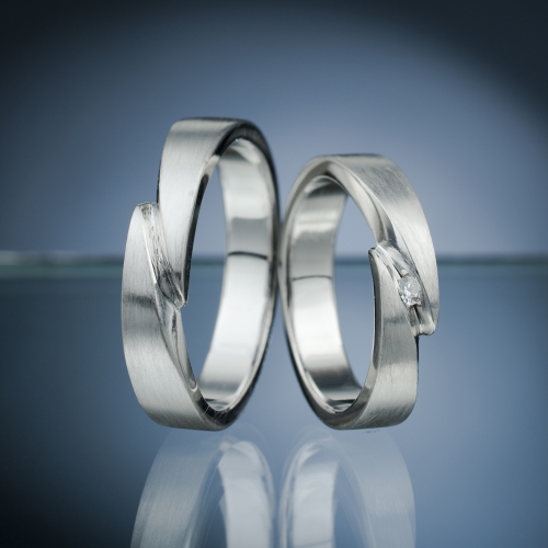 Platinum Wedding Rings model nr. SN61