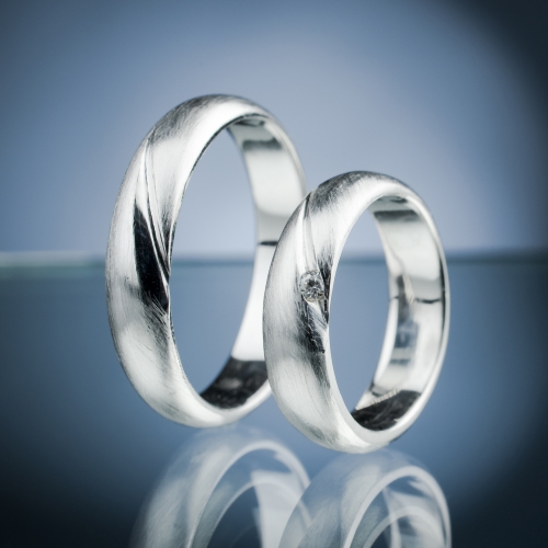 Platinum Wedding Rings model nr. SN62