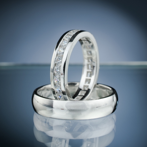 Platinum Wedding Rings model nr. SN64