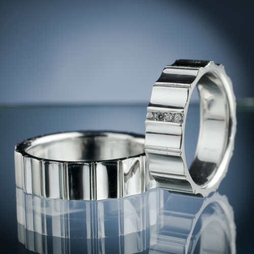 Platinum Wedding Rings model nr. SN66