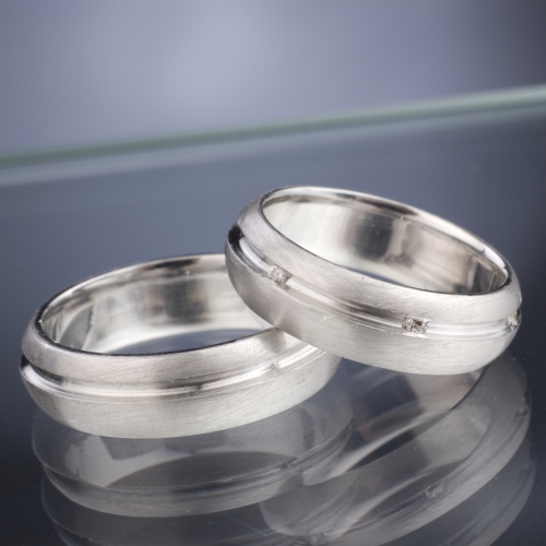 Wedding Rings with Diamonds model nr. SN33