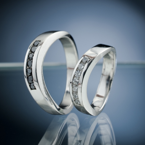 Wedding Rings with Diamond model nr. SN67