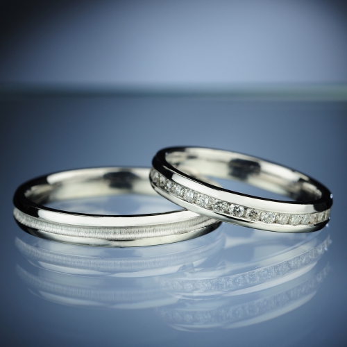 Wedding Rings with Diamonds model nr. SN70