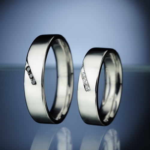 Wedding Rings with Diamonds model nr. SN80