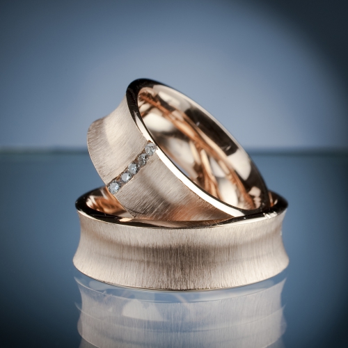Wedding Rings with Diamonds model nr. sn43
