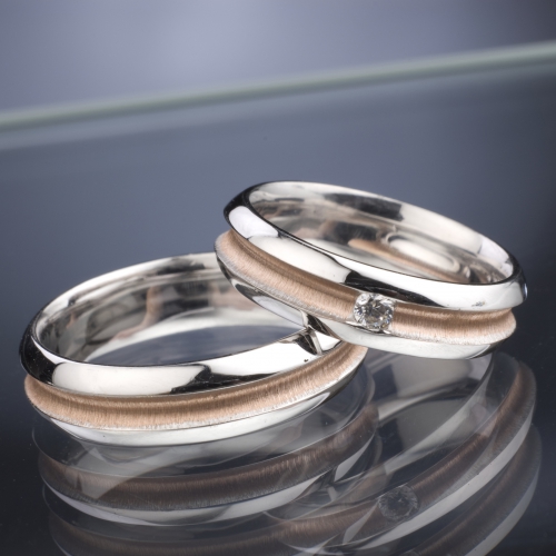 Wedding Rings with Diamond model nr. SN48
