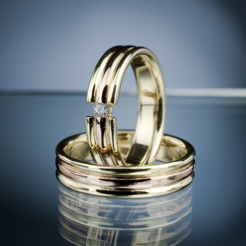 Wedding Rings with Diamond model nr. SN49