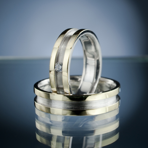 Wedding Rings with Diamond model nr. SN51