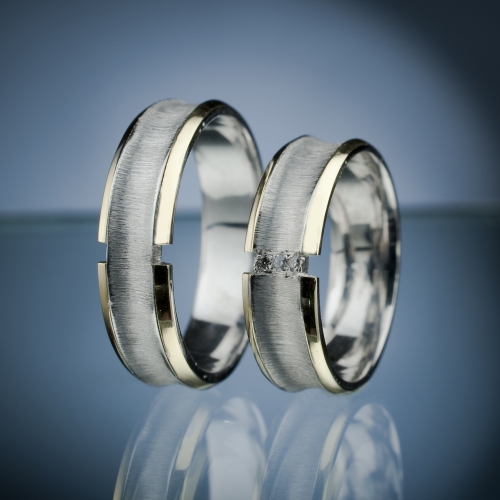 Wedding Rings with Diamonds model nr. SN52