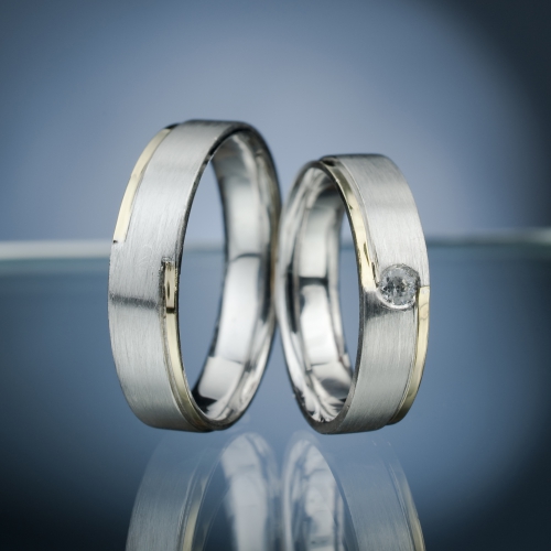 Wedding Rings with Diamond model nr. SN55
