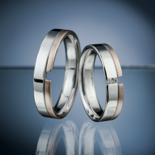 Wedding Rings with Diamonds model nr. SN57