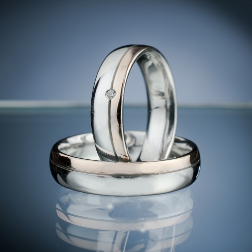 Wedding Rings with Diamond model nr. SN58