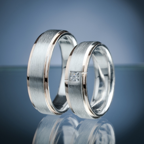 Wedding Rings with Diamond model nr. SN59