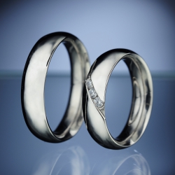 Platinum Wedding Rings model nr. SN4