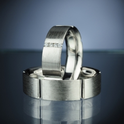 Platinum Wedding Rings model nr. SN6