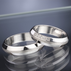 Platinum Wedding Rings model nr. SN34