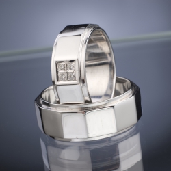 Platinum Wedding Rings model nr. SN40