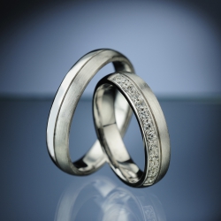Platinum Wedding Rings model nr. SN75