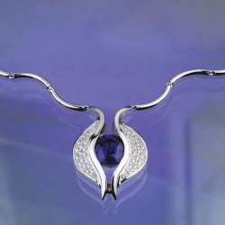 Necklace Blue Sapphire