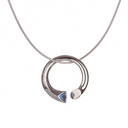 Pendant with Sapphire